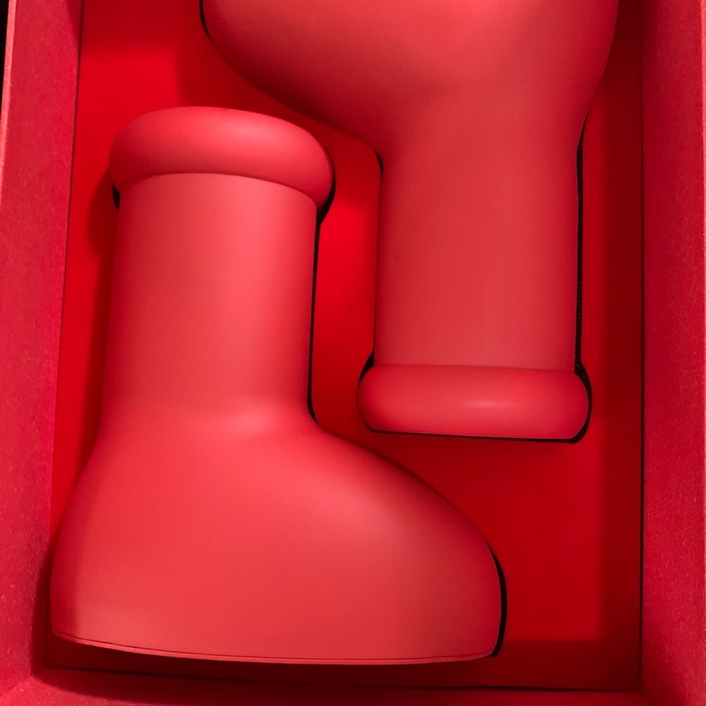 MSCHF Astro boy Big red boot